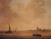 Jan van Goyen, View of Dordrecht across the river Merwede